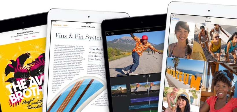 Apple fans rejoice over iPad Mini display and new iPad Air