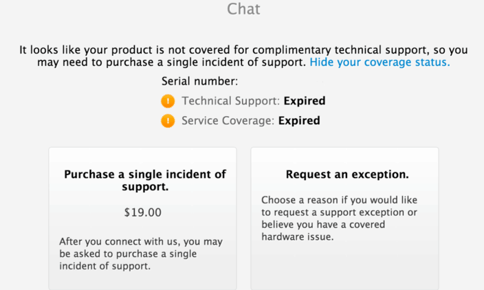 apple-chat-support-charge-19-dollars