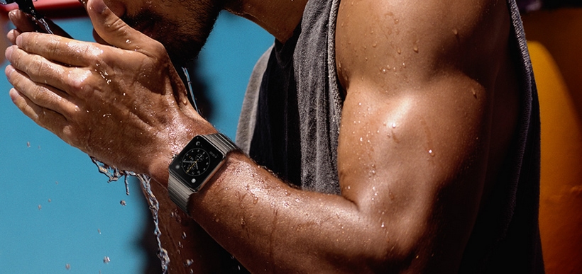 According to Apple: The Apple Watch is water resistant, not waterproof