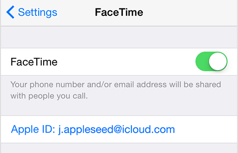 facetime failed