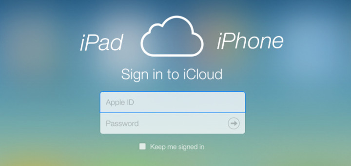 icloud sign in