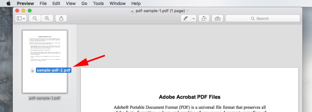 mac combine pdf in preview