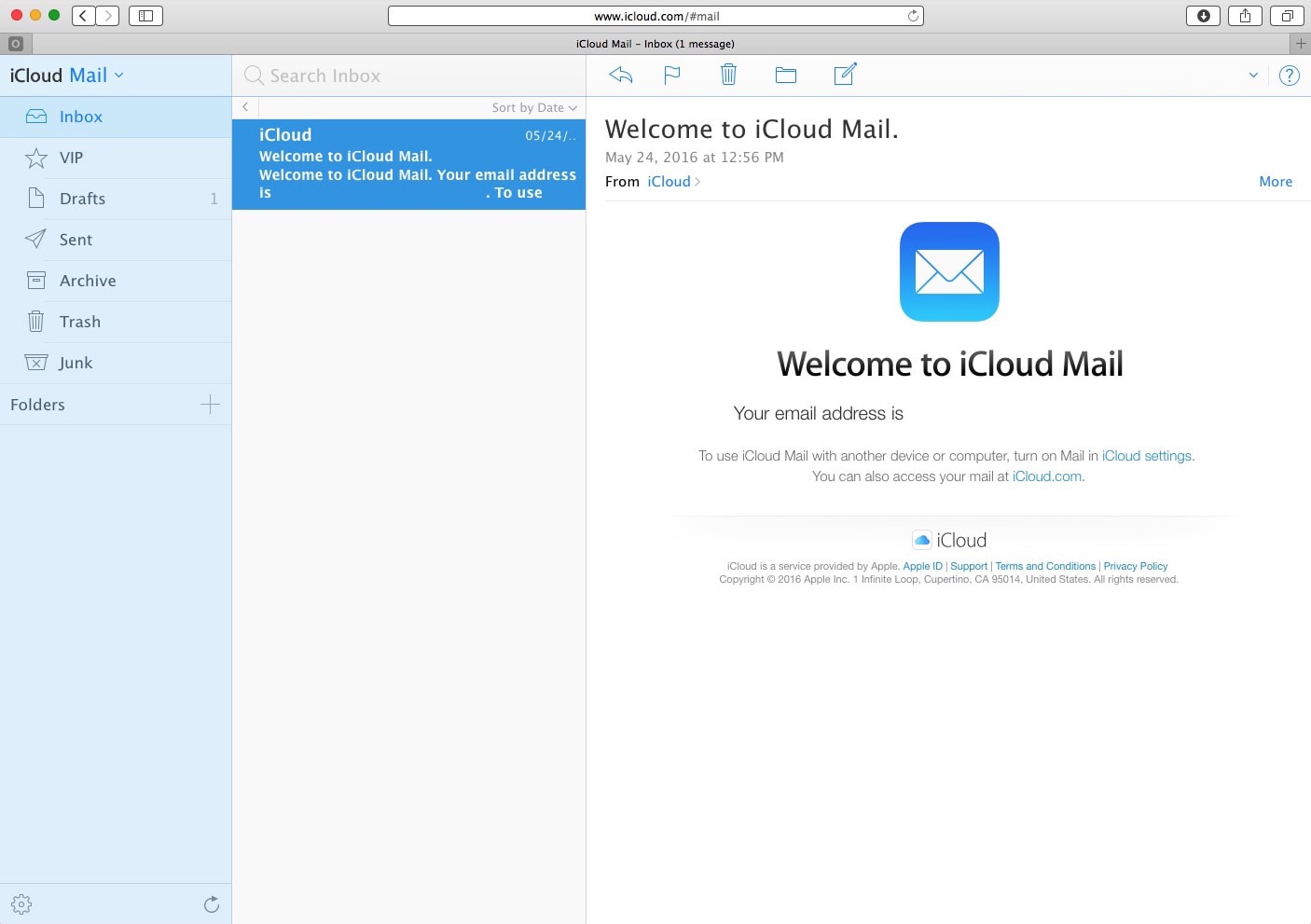 how to sign into icloud email on mac