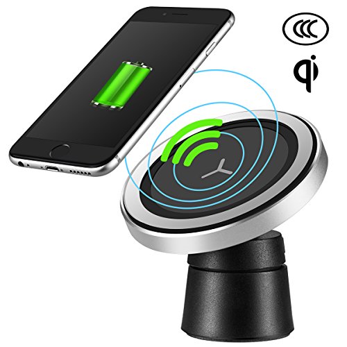 Thiatoo Wireless Charging magnetic car mount for iphone x iphone 8 iphone plus