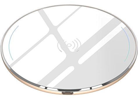 TOZO Aviation Aluminium Wireless Charging Mat for iphone x iphone 8 iphone plus