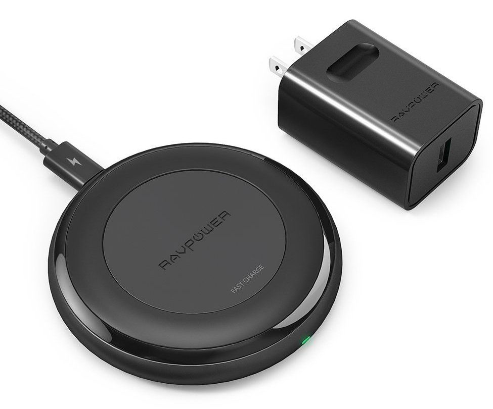 RAVPower Wireless Charging Pad for iphone x iphone 8 iphone plus